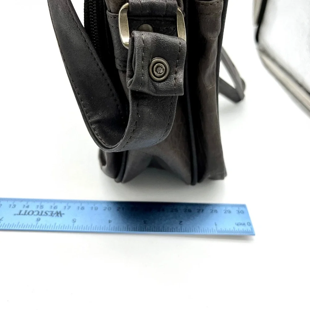 The Flying Dutchman Messenger Bag Crossbody Travel Brown Adjustable‎ Strap
